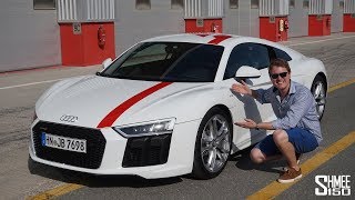 Audi R8 RWS  A Rear Wheel Drive R8  TRACK TEST [upl. by Brittani]