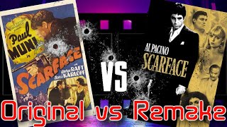 Original Vs Remake Scarface 1932 vs 1983 [upl. by Mashe]