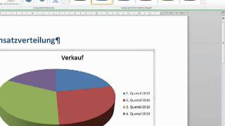 Diagramme in Word erstellen  Episode 185 [upl. by Novj]