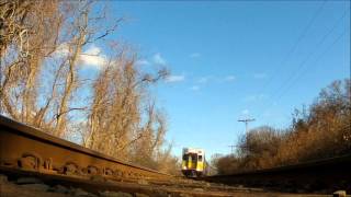 Long Island Railroad Up Close GoPro [upl. by Rehpotsirhc516]