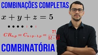 Análise Combinatória Combinações Completas [upl. by Cookie812]