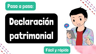 DECLARACIÓN PATRIMONIAL 2023  YOUTUBE ME BAJÓ EL VIDEO 😒 [upl. by Akiemehs]