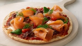 Salmon Pizza [upl. by Silirama596]