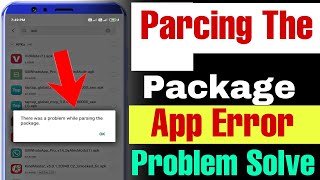 there was a problem while parsing the package  parsing the package error problem  parsing package [upl. by Debi]