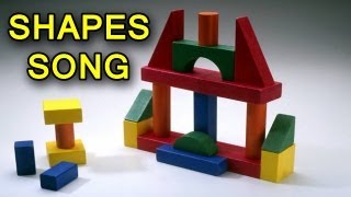 Shapes Song  Shapes Songs for Children  Kids Songs by The Learning Station [upl. by Phelan]