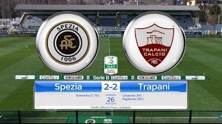 Highlights SpeziaTrapani 22 26 Giornata SerieB 180217 ©TrapaniCalcioit [upl. by Gerome348]