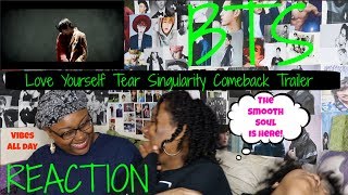 BTS LOVE YOURSELF TEAR SINGULARITY COMEBACK TRAILER REACTION [upl. by Sally]