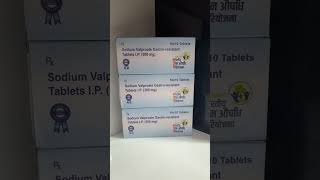 Sodium valproate 300mg [upl. by Ddej]