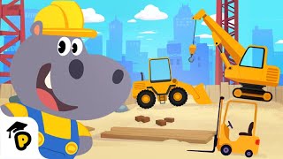 Bulldozers kranen en meer  Kinderfilmpjes  Dr Panda TotoTime Nederlands  S1  Dutch for Kids [upl. by Wj]