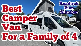 Best Camper Van for a Family of 4 Roadtrek Zion Slumber Van Life at its best [upl. by Dominick]