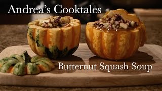 Andreas Cooktales 0103  Butternut Squash Soup [upl. by Bevus]