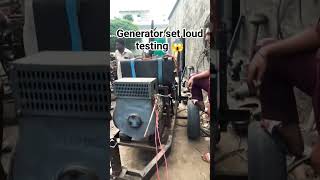 20kva single phase generator loud testing video subscribe shortvideo shorts short trending [upl. by Magdau]