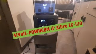 AIvolt VP350 POWDEOM AC700 amp ZIBRO LC 130 Petrolumofen [upl. by Yenahpets]