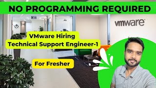 VMware hiring technical support Engineer1 [upl. by Natehc]