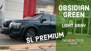 2022 Nissan Pathfinder SL Premium Obsidian Green [upl. by Netneuq]