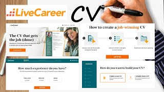 How to make cv step by step for beginners 2022  Live Career [upl. by Ailaham]