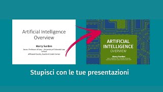 Tutorial restyling slide Esempio Presentazione Efficace [upl. by Wight]