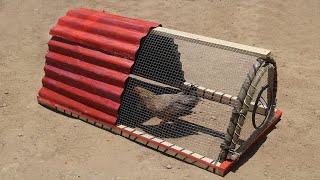 Como hacer una Jaula para Gallinas con pollitos recién nacidosmuy fácil y económico [upl. by Ellatnahc]