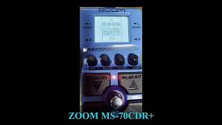 ZOOM MS 70CDR Preset Demo No Talking [upl. by Jabe335]