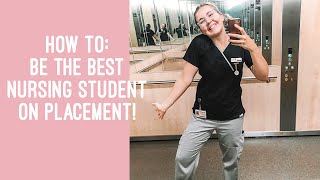 How to stand out as a Nursing Student  RN point of view [upl. by Brigham]