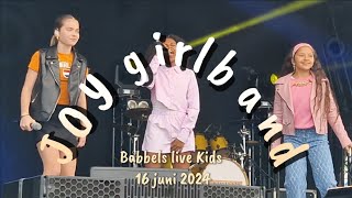 Joy girlband  live optreden tijdens Babbels Live Festival op 16 juni 2024 [upl. by Enneite501]