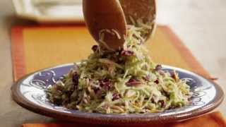 How to Make Broccoli Slaw  Broccoli Slaw Recipe  Allrecipescom [upl. by Janka]