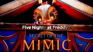 🚨Novo jogo de FNAF OFICIAL Secret of the MIMIC é o novo Five Nights at Freddys Trailer INSANO [upl. by Esbenshade]