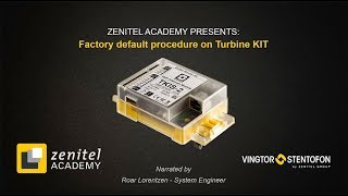 VingtorStentofon Turbine Kit Factory Reset [upl. by Ettedranreb]