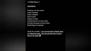 How to cook Polish Soup  Zurek  PinayPolish in Ireland [upl. by Morris967]