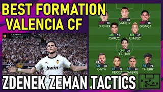 PES2021 Best Formation  VALENCIA  Zdenek Zeman Tactics [upl. by Levi827]