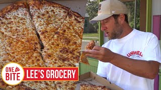 Barstool Pizza Review  Lees Grocery Tampa FL [upl. by Inahteb]