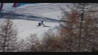 Sestriere IPC World Cup Gold Medal Run 20 Jan 2010  Sit Skier Sean Rose [upl. by Mylan]