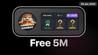 🐹5 M Hamster Kombat Daily Cipher June 30 2024 [upl. by Drandell]