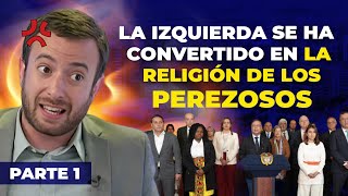 quotLa IZQUIERDA Es La RELIGIÓN Del RESENTIMIENTO SOCIALquot Agustín Laje  PARTE 1 [upl. by Akinehs]