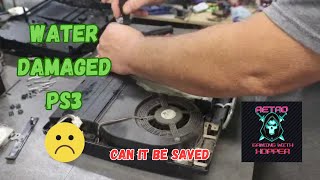 Watch As I Attempt To Revive My Waterdamaged Ps3  Can It Be Saved [upl. by Dahraf]