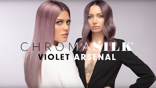 NEW FROM PRAVANA  ChromaSilk Violet Arsenal [upl. by Emogene]