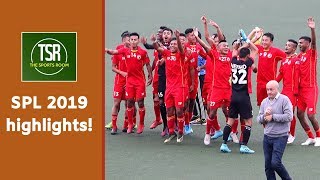 SPL 2019  Shillong Lajong vs Ryntih  HIGHLIGHTS  The Sports Room TV [upl. by Golanka]