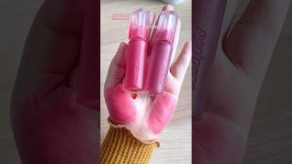 peripera over blur tint pink check vs mauve treaming 🍓🍇 fyp peripera swatches kbeauty explore [upl. by Unity662]