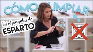 Cómo limpiar tus alpargatas de esparto para este verano  miMaO [upl. by Sitruk]