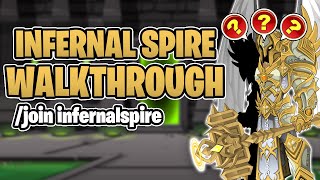 Infernal Spire Quest Walkthrough join infernalspire  AQW [upl. by Pas929]