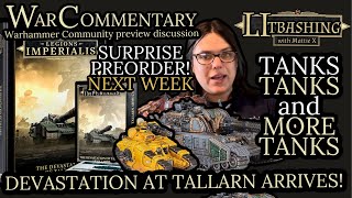 SURPRISE Tallarn is here already Reacting to the next Legions Imperialis update… [upl. by Ryhpez]