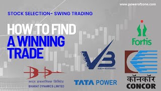 HOW TO FIND A WINNING TRADE  STOCK SELECTION FOR SWING TRADING  TREND BASICS [upl. by Winchell]