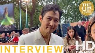 Lee Jung Jae interview on The Acolyte at London premiere [upl. by Suehtomit862]