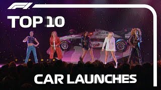 Top 10 F1 Car Launches [upl. by Yelwah800]