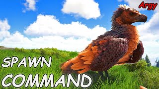 Argentavis ARK Spawn COMMAND  How To Summon ARGENTAVIS Ark CODE 2023 [upl. by Kesley214]