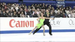 MarieFrance DUBREUIL amp Patrice LAUZON 2007 Worlds Ice Dancing CD  Rhumba [upl. by Mullane22]