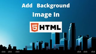 How To Add Background Image In Html  Image No Repeat  Full Screen [upl. by Sillad512]