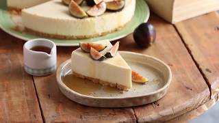 No bake ricotta cheesecake [upl. by Yarahs579]