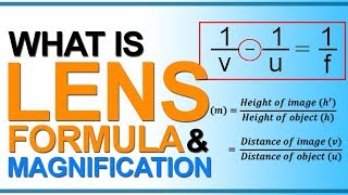 What is Lens Formula  Magnification of Lens  Power of Lens Explained  Grade10 Physics [upl. by Delanos]