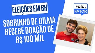 Sobrinho de Dilma Roussef recebe R 100 mil em doações em campanha para vereador [upl. by Darelle306]